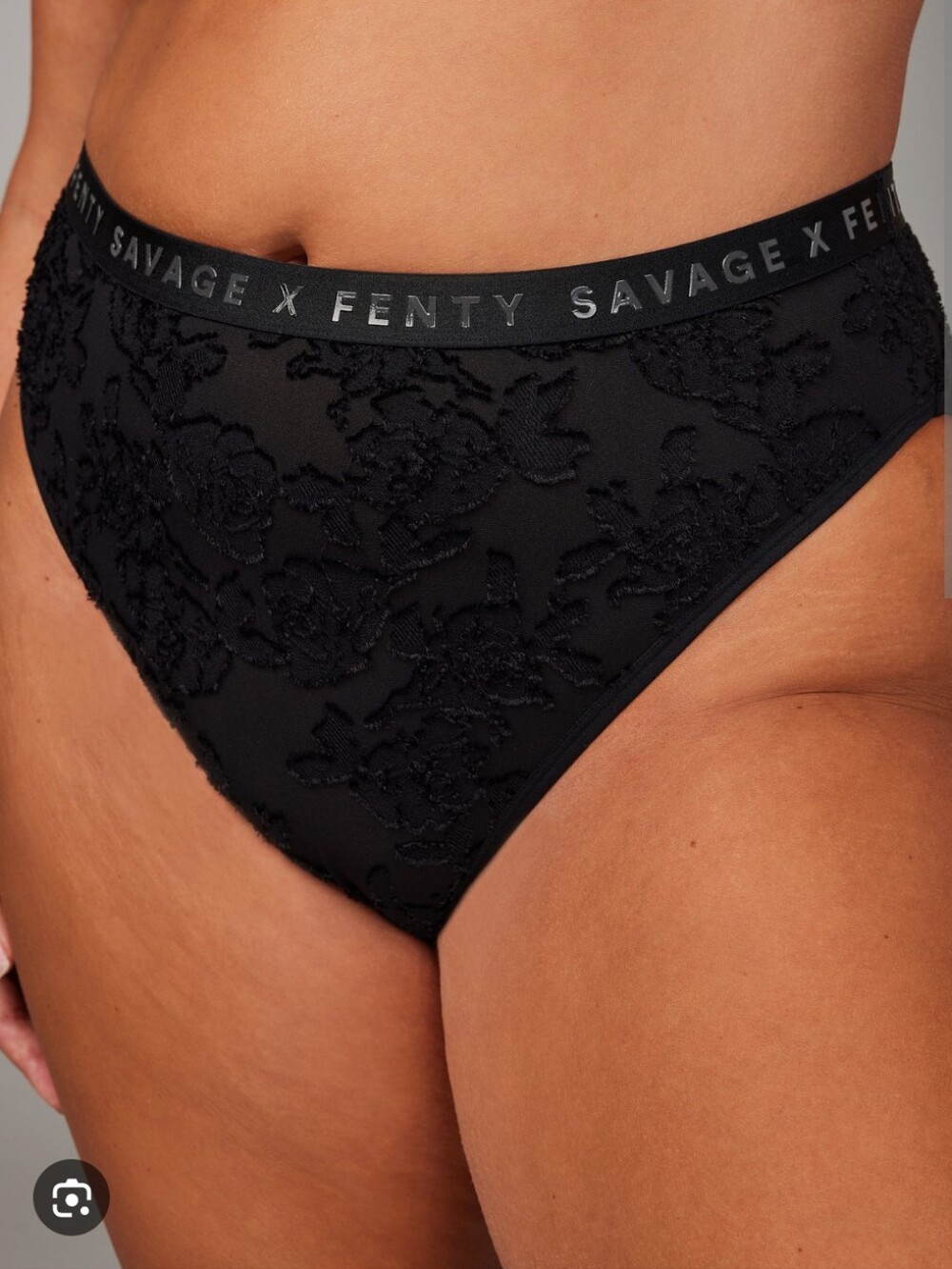 Savage X Fenty Charmed Prince High Leg Bikini- XL - Picture 4 of 5